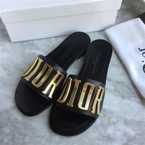 dior badslippers|dior ladies sandals.